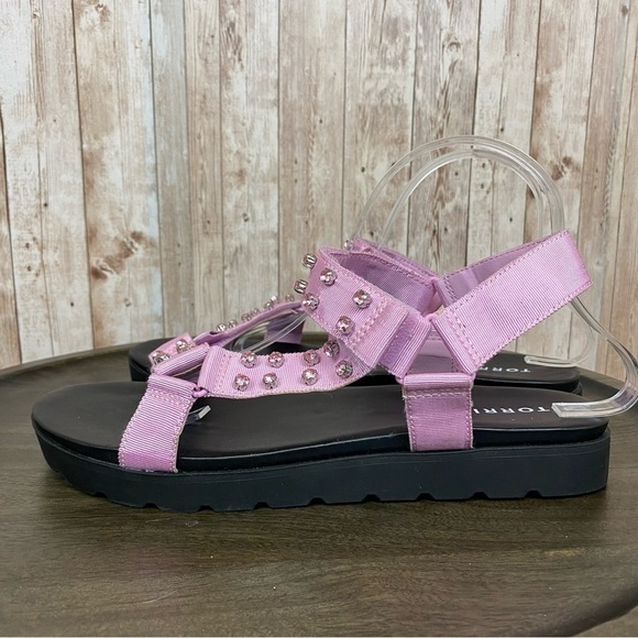 TORRID Velcro Strap Studded Sandal Size 9.5 WW Extra Wide Width - Picture 4 of 13
